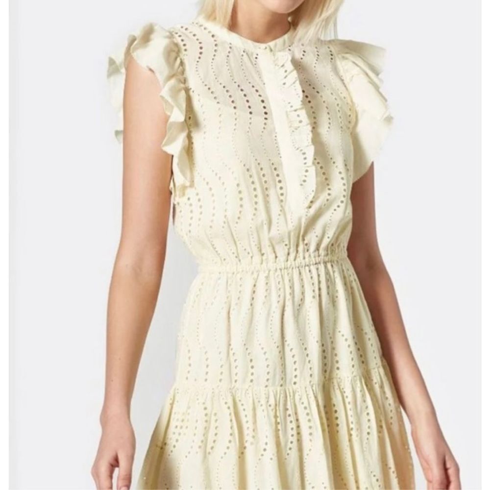 Joie Krystina B Cotton Eyelet Dress Size S - Picture 12 of 12